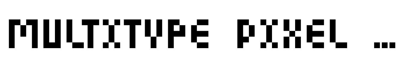 MultiType Pixel Display Narrow